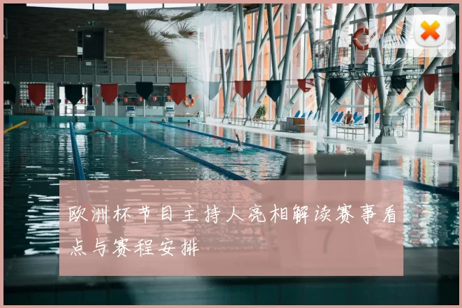 欧洲杯节目主持人亮相解读赛事看点与赛程安排