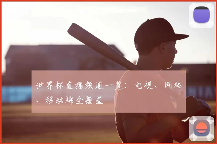 世界杯直播频道一览:电视、网络、移动端全覆盖